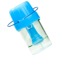 Disposable Medical inhalator Pediatric/Adult Usable Stable Accessory Rotatable Nebulizer Cup for Compressor Nebulizer